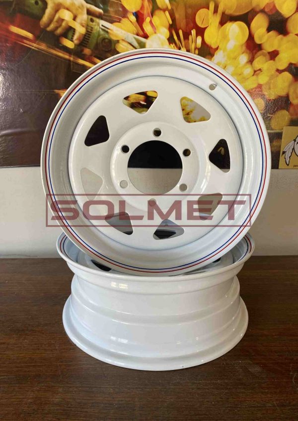Llantas blancas tipo americanas aro 15 6x139